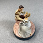Disney Markrita Cinderella Prince Charming Jewelry Box Statue With Glass Slipper