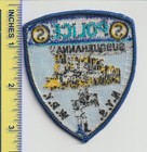 Us New York Susquehanna New York Southern Western Railway Police Patch Smaller