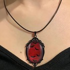 Vampire Necklace For Women - Gothic Choker Necklace - Vampire Accessories -vinta