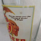 The Miller Brewing Co Miller Bock Beer Pint Glass Retro Logo 12oz See Pictures 