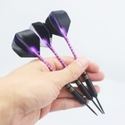 Steel Tip Darts 3 Pack 23 Grams Professional Darts Metal Tip Set With Brass B   