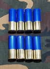 12 Gauge 2 3 4  Snap Caps Training Rounds Set Of 8 Safety Blue High Brass 1oz