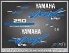 Yamaha Vmax 250 Hdpi Reproduction Decals Kit Die-cut Vinyl 