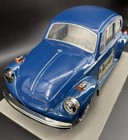 Vintage In Tact 1970 s Jim Beam Blue Vw Volkswagen Beetle Whiskey Decanter