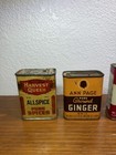 Vintage Slice Tin Lot Of 4 Harvest Queen  red Owl   Ann Page  Forbes  Our Family