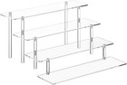 4 Tier Acrylic Perfume Organizer Stand  Clear Display Risers For Perfume  Cologn