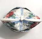 Tea Cozy Teapot Warmer Cover Kitchen Flower Dark Hunter Green Pocket Blue White