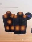 Deepoter Heated Vest Xl X-large Black Rechargeable 3 Heating Modes Battery