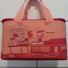 Trader Joe s Nwt Ltd  Ed  Insulated Mini Lunch Tote Red orange Collectible Fun 