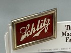 Vtg 1940s 1949 Schlitz On Tap In Bottles Back Bar Counter Display Beer Sign