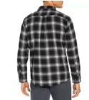 Eddie Bauer Men s Bristol Flannel Shirt Size S Caviar Jackson Plaid