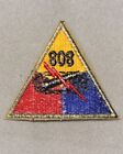 Army Patch 6411  808th Tank Battalion - Wwii korean War Era