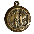 Disabled American Veteran World War Memorial Vintage 1  Pendant Charm