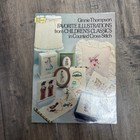 Counted Cross Stitch Patterns Booklets Children Women Christmas 3 Leaflets