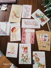 Vintage Lot Of Greeting Cards Unused Perfect Few No Envelopes