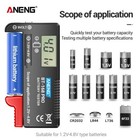 Digital Battery Tester Checker 1 5v And Aa Aaa Cell Bt-168d Lcd Power Measure