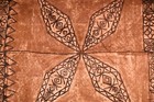 Large Vintage Tapa Bark Cloth Panel  Tonga  Polynesian  76  X 71 
