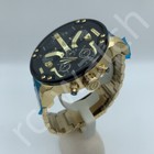 Diesel Dz7333 Mr daddy Chronograph Black Dial Gold Stainless Steel Men s Watch