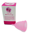 Feminine Menstrual Cups      Reusable Menstruation Cup     Period Cup - Pink