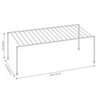 Rofay Kitchen Cupboard Shelf Wire Rack - 4 Pack Cabinet Shelf Storage Organis   