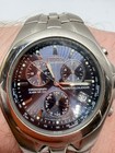 Citizen Eco Drive Men s Watch E811-k001226 Chronograph 38mm Tested New Battery