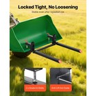 2000lb Clamp On Pallet Forks 43in Tractor Loader Skid Steer