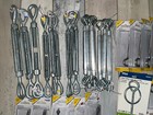 Huge Lot National Hardware Zinc Plated Steel Eye Clamps Assorted       100  Pieces   