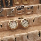 Vintage Mens Cufflinks Shirt Studs Tie Clips Lot Hickok Swank Anson Hadley Box