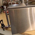 Portable Curtis Hot Beverage Dispenser Stainless Steel Tilt Handle Release