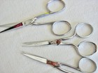 Lot Of 5  Embroidery Scissors     3 -4  - Singer  Sheffield - Exc