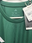 Adidas Campeon Short Sleeve Soccer Jersey Men s 2xl Green Polyester