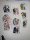 1994 Hot Wheels Mcdonalds Happy Meal Set Of 9 Toy New Sealed