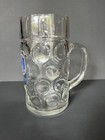 Glass Beer Stein Authentic Hofbrauhaus 0 5 Liter Hofbrau Hb Munchen Dimpled Mug