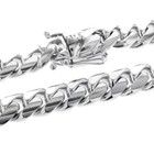 High Quality Pure Solid 316 Stainless Steel Heavy Miami Cuban Link Chain