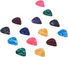 60pcs Guitar Picks 3 Different Thickness Colorful Celluloid Guitar Pick F