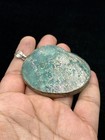Amazing Rare Ancient Roman Glass Pendant With Real Patina