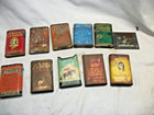 Ten 1936-1949 Pocket Tobacco Cans