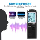 32g Mini Voice Activated Digital Sound Audio Recorder Dictaphone Mp3 Player