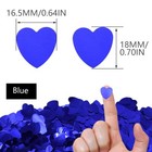 60g Love Heart Table Confetti 15mm Party Glitter Sequins Plastic Confetti Spr   