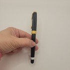 Vtg Parker Sonnet Black Rollerball Made In France Has Makers Mark Needs Refill