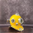 Diving Helmet Brass Us Navy Mark V Divers Yellow Scuba Divers Helmet
