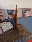 Antique Military Brass Bugle - Stamped Us Regulation Usa Missing Mouthpiece