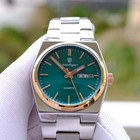 Porsche Design Quartz Watch Green Stainless Steel Date Display Excellent