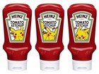 Heinz Limited Edition Pikachu Ketchup Bottles  Only Sold In Japan 