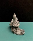 Spoontiques Pewter Wizard Gnome Mushroom Toadstool House Mini Art Figurine Lotr