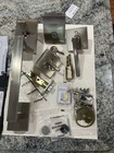 Kwikset San Clemente Handleset Halifax Nickel Deadbolt Small Scatches See Photos