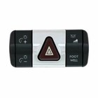 Warning Hazard Trim For Freightliner Cascadia 2007-18 Chrome Plastic Up 42416