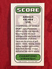 Arnold Palmer Golf Card Very Scarce   Rare U k  Issue-golf Tobacco Card-nmt-mint