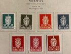 Norway  1962-1974  Lot Of 13 Stamps Used   Hinged