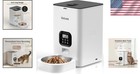 Programmable Automatic Cat   Dog Feeder With Flexible Power Options  4 Meals